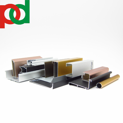 Technologie d'extrusion personnalisable Fabrication de profilés en aluminium pour porte en verre armoire de cuisine armoire MDF mélamine