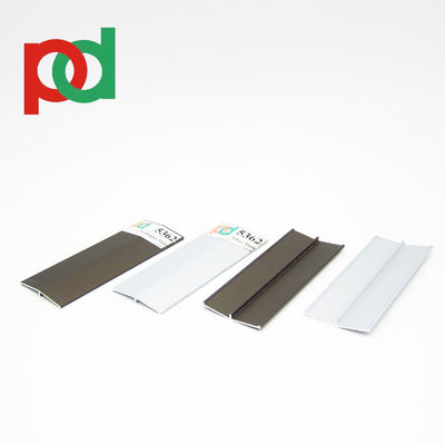 Profilés en aluminium pour cadres de portes coulissantes de garde-robe en céramique, rails de guidage, profilés supérieurs et inférieurs en aluminium pour placards