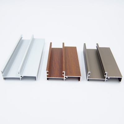 6063 6061 profils de fenêtre en aluminium pour des lignes de la Bolivie Chili