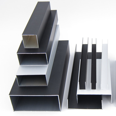 les meilleurs profils en aluminium de vente de tubes de rectangle des produits 40x40