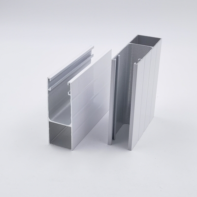 Le volet en aluminium inférieur de rouleau de rail de guide profile la couleur blanche