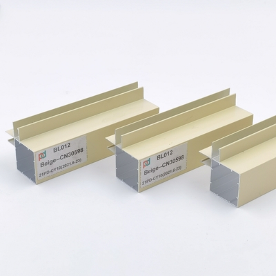 Profil en aluminium de conseil de bordage de buffet d'extrusions de norme enduite de poudre