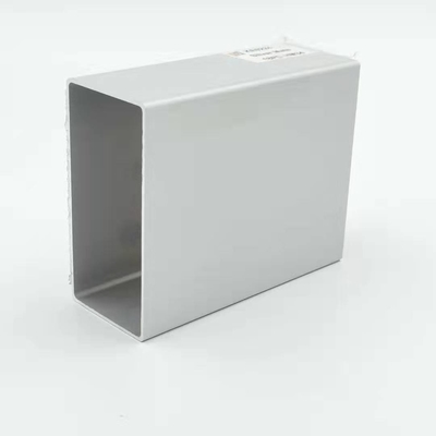 tube Matt Anodized Aluminum Profile argenté du profil 40X80 d'extrusions de 0.9mm Alu