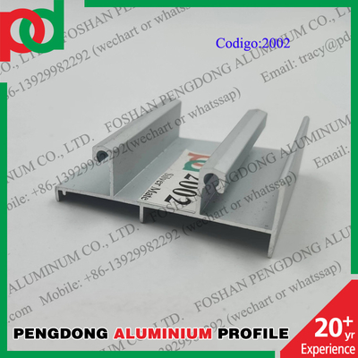 Profils anodisés de fenêtre en aluminium de longueur de 6 mètres pour les séries L20 de la Bolivie et du Chili