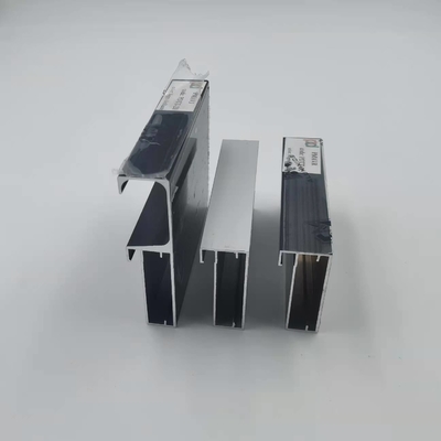 Profils en aluminium anodisés de la couleur 6063 pour les portes coulissantes de garde-robe
