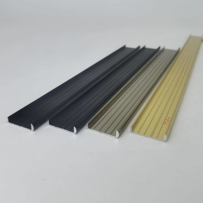 U anodisé forment le profil en aluminium pour l'équilibre affilant décoratif de tuile