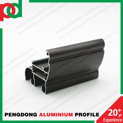 Profils professionnels de fenêtre en aluminium de TOGO BÉNIN CONGO de fabricant de Foshan