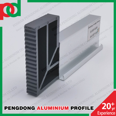De haute qualité adaptés aux besoins du client saupoudrent le profil en aluminium de polissage enduit de buffet