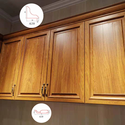 Profil en aluminium de polissage de buffet de High Glossy Silver de fabricant de Foshan