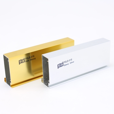 Profil en aluminium de polissage de buffet de High Glossy Silver de fabricant de Foshan