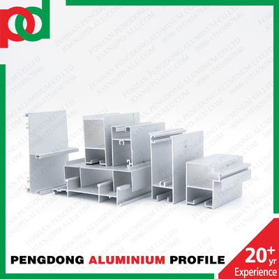 Chine Profiles d'extrusion d'usine directe en aluminium pour fenêtres et portes Sistema 8025
