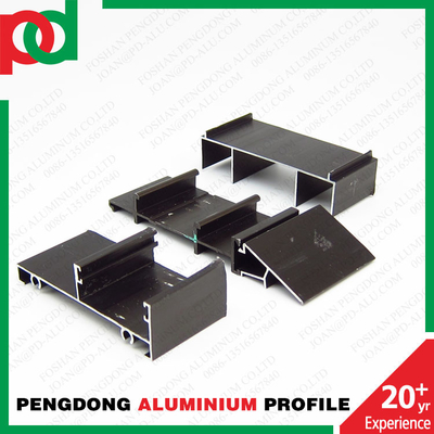Chine Profiles d'extrusion d'usine directe en aluminium pour fenêtres et portes Sistema 8025