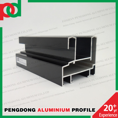 Éthiopie profil de fenêtre coulissante en aluminium pour le capuchon coulissant X-ternal interne