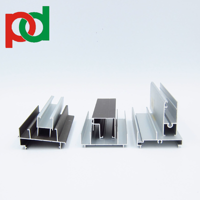 Profiles d'aluminium anodisé pour l'extrusion de fenêtres et de portes