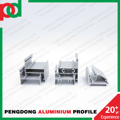 Profiles d'aluminium anodisé pour l'extrusion de fenêtres et de portes