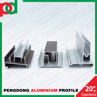 T5 Profil d'extrusion d'aluminium à température ambiante pour fenêtres coulissantes de toutes les couleurs