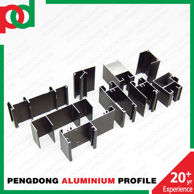 T5 Profil d'extrusion d'aluminium à température ambiante pour fenêtres coulissantes de toutes les couleurs