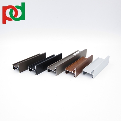 Service de traitement de décoiling Profil d'aluminium pour fenêtre de projection cadre porte fenêtre