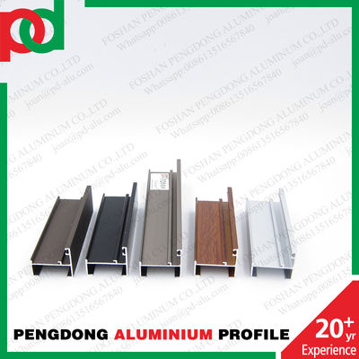 Service de traitement de décoiling Profil d'aluminium pour fenêtre de projection cadre porte fenêtre