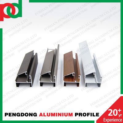 Service de traitement de décoiling Profil d'aluminium pour fenêtre de projection cadre porte fenêtre