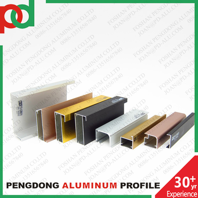 Profil d'aluminium pour meubles de meilleure qualité Pérou Mexique Argentine Bolivie Colombie