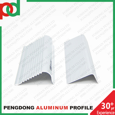 Profiles d'aluminium plat de haute qualité pour les meubles de salle de bain de rangement de la série 6000 fabriqués en Amérique du Sud Mélamine