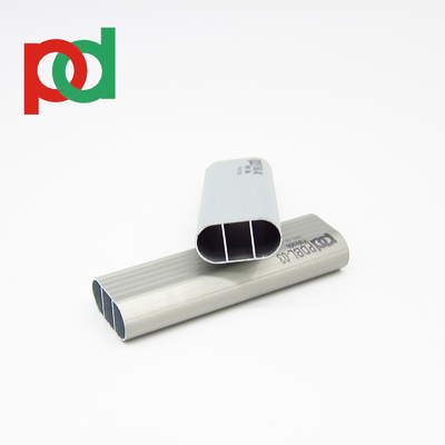 Service de coupe personnalisable Profiles en aluminium de couleur de grain de bois pour garde-robe Cadre de porte coulissante