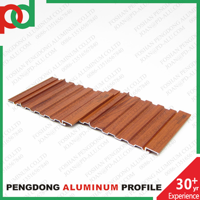 Profiles en aluminium pour fenêtres et portes avec finition en bois noir mat en utilisant la technologie d'extrusion
