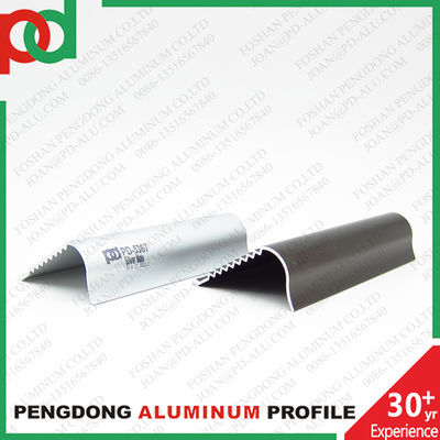 Profilés en aluminium pour cadres de portes coulissantes de garde-robe en céramique, rails de guidage, profilés supérieurs et inférieurs en aluminium pour placards