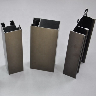 profil en aluminium de fenêtre de glissement d'épaisseur de 1.2mm pour le Nigéria Bénin