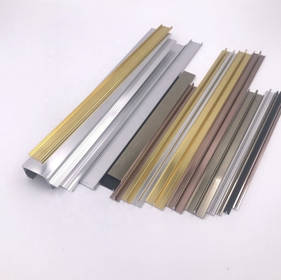 Profils en aluminium T et U d'équilibre de la tolérance 0.12mm et forme de G