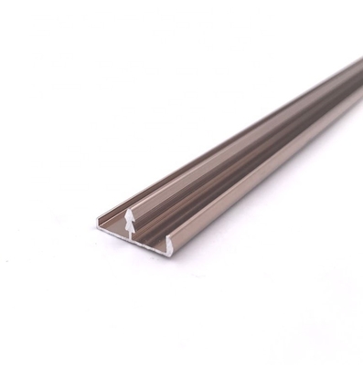 16.3mm T forment des profils de moulage de polissage d'équilibre carré en aluminium de bord