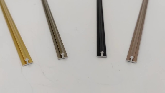 6mm T forment la tolérance anodisée argentée 0.12mm d'extrusions en aluminium d'équilibre