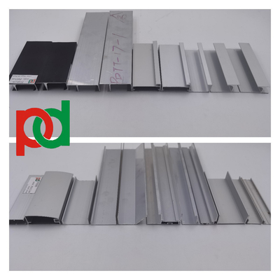 6 mètre 6063 profils en aluminium de la cuisine T5 pour l'Amérique du Sud