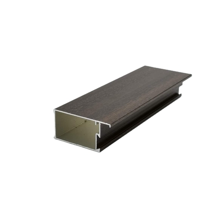 L'Israël 6063 extrusions T5 en aluminium faites sur commande saupoudrent la surface enduite