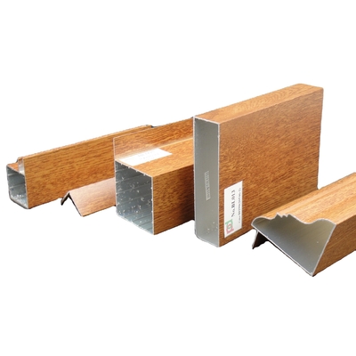 Profils en aluminium de finition en bois du buffet 1.4mm pour la Libye Moyen-Orient