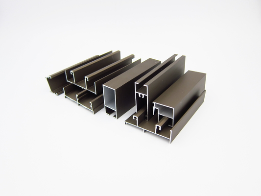 T3 T4 T5 6063 a anodisé des profils de fenêtre en aluminium l'isolation thermique