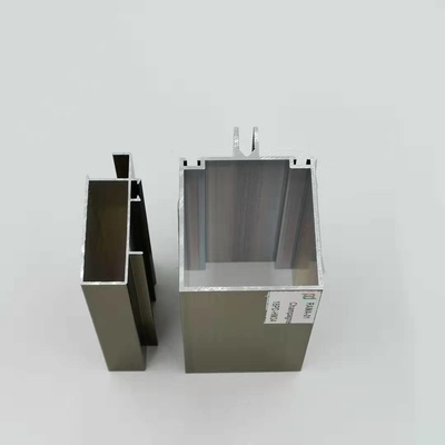Profils faits sur commande de voie de rideau en épaisseur 0.9mm 1.5mm pour le mur rideau