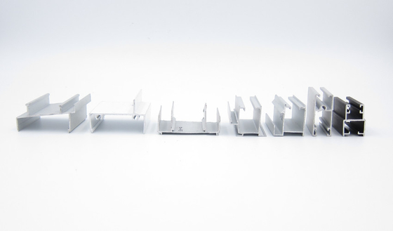 Extrusion en aluminium de profil d'OEM 6063 Alu pour la fenêtre de glissement de l'Equateur
