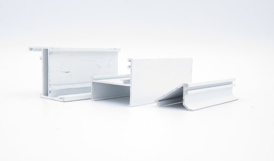 La fenêtre de tissu pour rideaux de 6000 séries profile l'extrusion en aluminium rectangulaire