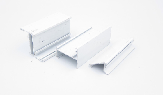 La fenêtre de tissu pour rideaux de 6000 séries profile l'extrusion en aluminium rectangulaire