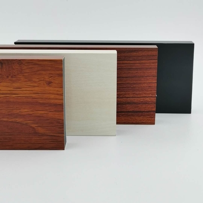 Profils en aluminium de finition en bois du buffet 1.4mm pour la Libye Moyen-Orient