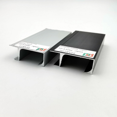 La cuisine en aluminium profile l'extrusion invisible de poignée de forme de G