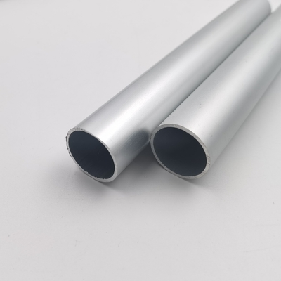 Tubes en aluminium de rond et d'ellipse d'extrusions de rail de cintre de garde-robe