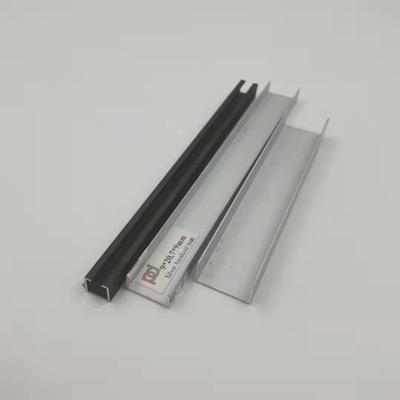 40x40 a expulsé les profils en aluminium de tube a anodisé l'angle en aluminium