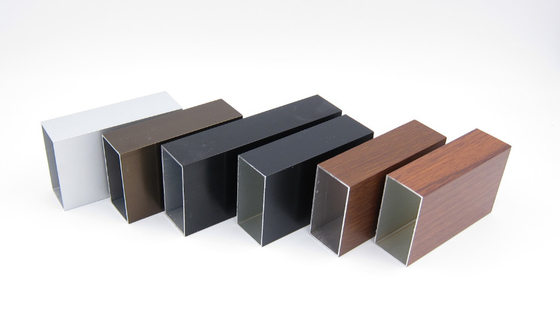 Extrusions en aluminium de la Manche de profil carré de la fenêtre de glissement 40 * 40