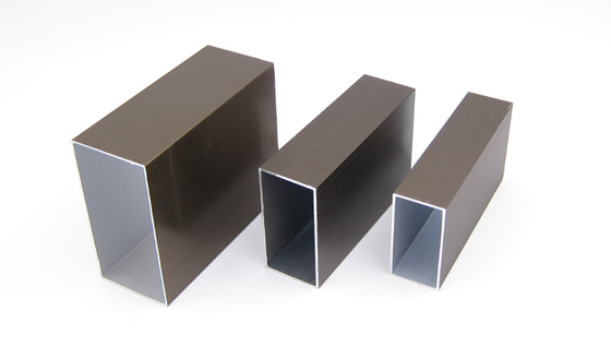 La poudre en aluminium de profils de tube de l'Argentine Uruguay a enduit 6000 séries