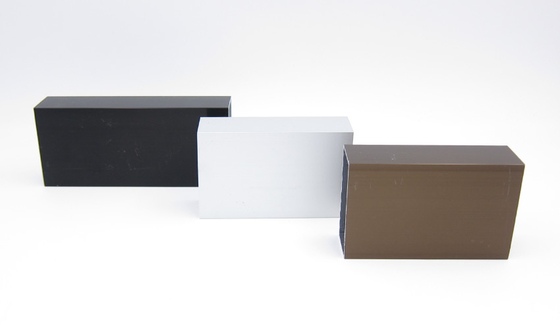 La place en aluminium de profil d'extrusion de la finition 40x40 de moulin sifflent l'anti corrosion