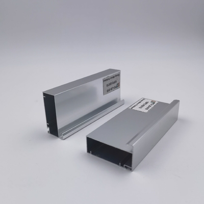 Profils en aluminium de revêtement de cuisine de poudre argentée lumineuse pour l'ACP
