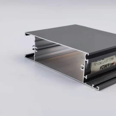 La Libye Algérie 6063 profils en aluminium d'extrusion saupoudrent enduit